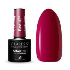 CLARESA Hybrid nail polish RED 435 -5g