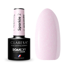 CLARESA Hybrid nail polish SPARKLE 2 -5g