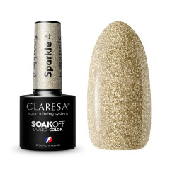 CLARESA Hybrid nail polish SPARKLE 4 -5g