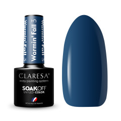 CLARESA Hybrid nail polish WARMIN "FALL 3 -5g
