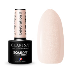 CLARESA Hybrid nail polish CELEBRATION 8 -5g