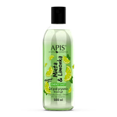 APIS Energy Shot, shower gel Mieta & Lime 500 ml