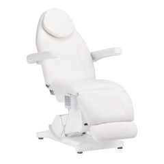 Sillon Basic electric cosmetic chair 3 motors white 