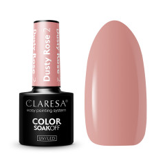 CLARESA Hybrid nail polish DUSTY ROSE 2 -5g