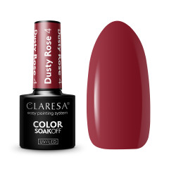 CLARESA Hybrid nail polish DUSTY ROSE 4 -5g