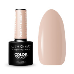 CLARESA Hybrid nail polish PERFECT NUDE 6 -5g
