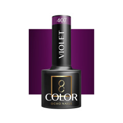 OCHO NAILS Hybrid nail polish violet 407 -5 g