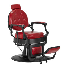 Barber chair President Red