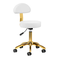 Cosmetic stool AM-304G white