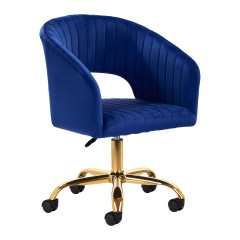 4Rico swivel chair QS-OF212G navy blue