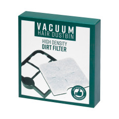 Hairdressing vacuum cleaner flat filter