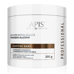 Apis Coffee Shot Biorevitalisierende Algenmaske mit Kaffeesäure und Kaffeebohnen 200 g
