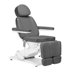 Electric cosmetic chair SILLON CLASSIC 2 motors pedi gray