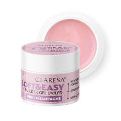 Claresa Soft&Easy building gel pink champagne 90g 