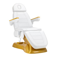 SILLON Lux 273b electric cosmetic chair 3 motors gold white