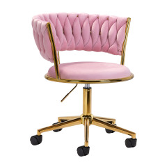 4Rico swivel chair QS-GW01G pink