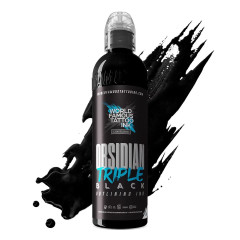 World Famous Limitless Tattoo Ink - Obsidian Triple Black Outlining 120ml