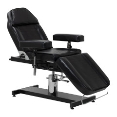 Tattoo chair Pro Ink 210DH with a cradle black 