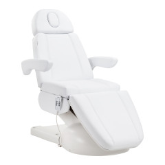 Fotel kosmetyczny Azzurro Lux 3m biały