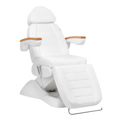 Lux 4M D white electr. cosmetic chair with cradle