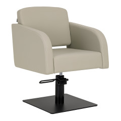 Gabbiano Elda hairdressing chair grey-beige
