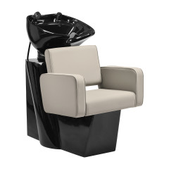 Gabbiano myjnia fryzjerska Bilbao szarobeżowy