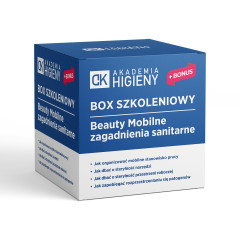 Box szkoleniowy Beauty Mobilne zagadnienia sanitarne kod on line