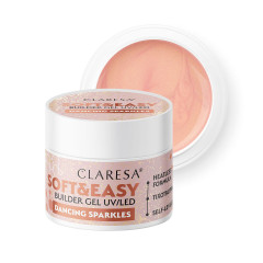 Claresa Aufbaugel Soft&Easy dancing sparkles 12g