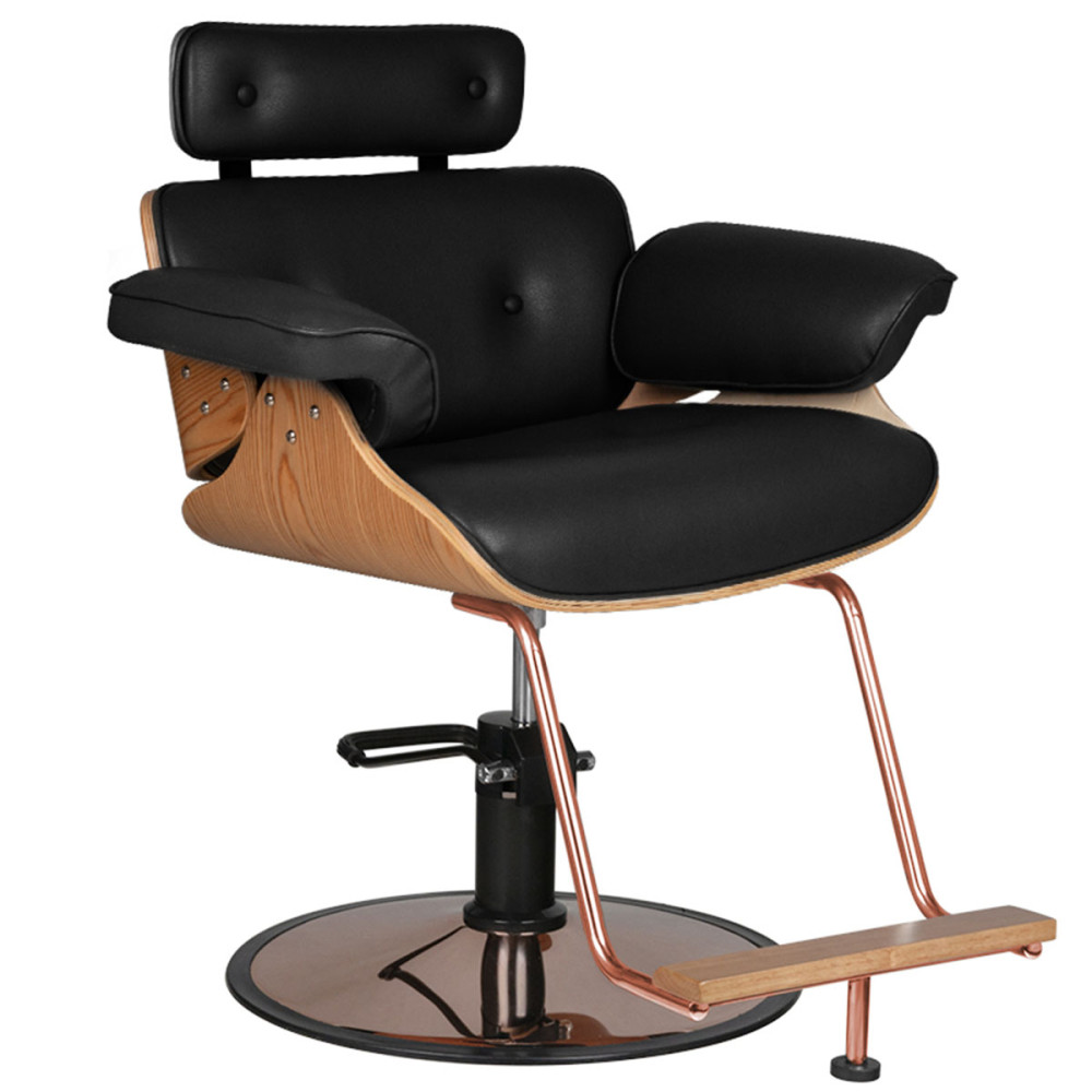 Gabbiano hairdressing chair florence black main product photo