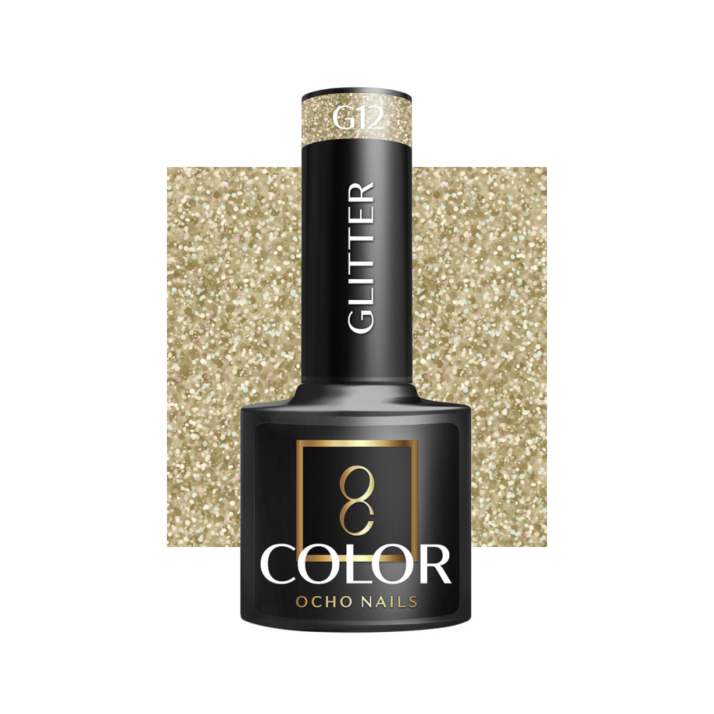 OCHO NAILS Hybrid-Nagellack glitter G12 -5 g main product photo