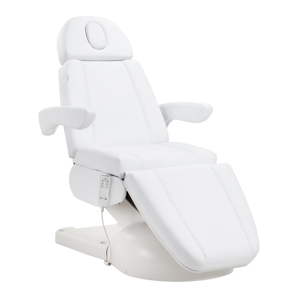Fotel kosmetyczny Azzurro Lux 3m biały z podgrzewaniem main product photo