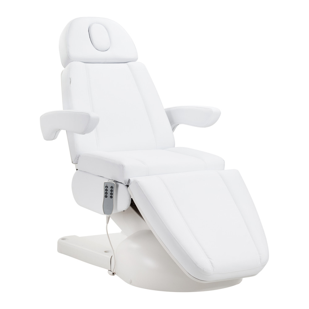 Fotel kosmetyczny Azzurro Lux 4m biały z kołyską main product photo