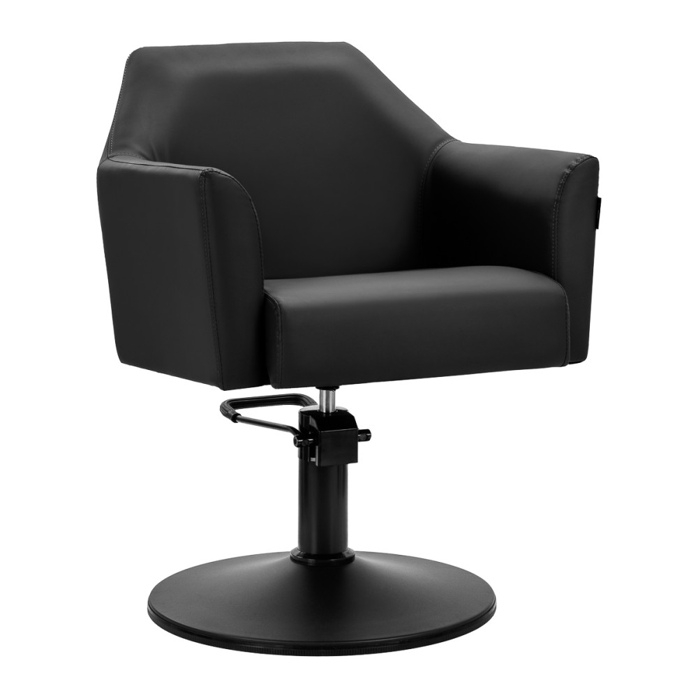Gabbiano Fotel fryzjerski Davos czarny main product photo