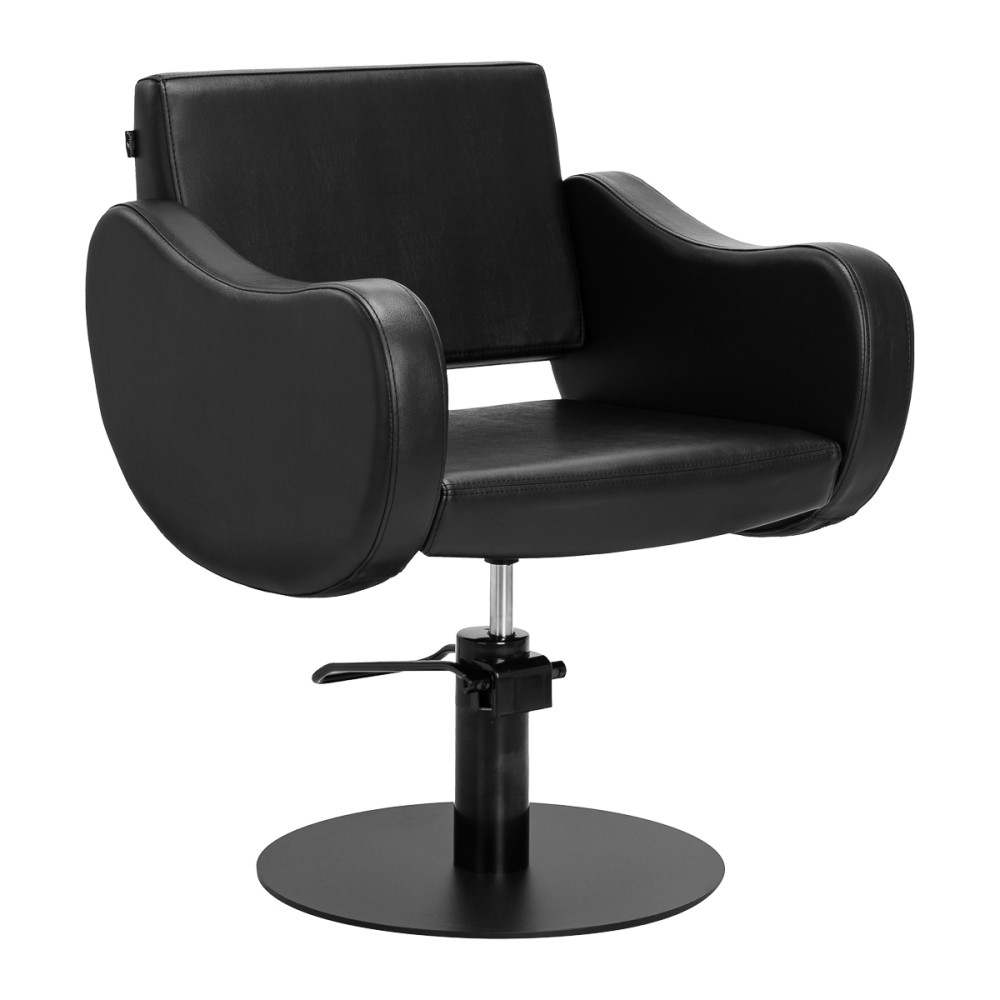 Gabbiano fotel fryzjerski Sewilla Czarny podstawa czarna main product photo