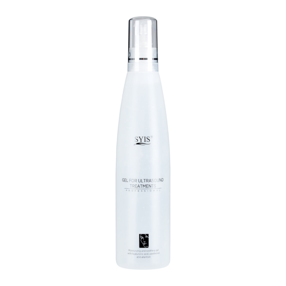 Syis żel nawilżający do zabiegów z ultradźwiękami z kwasem hialuronowym 500 ml - nowa formuła main product photo