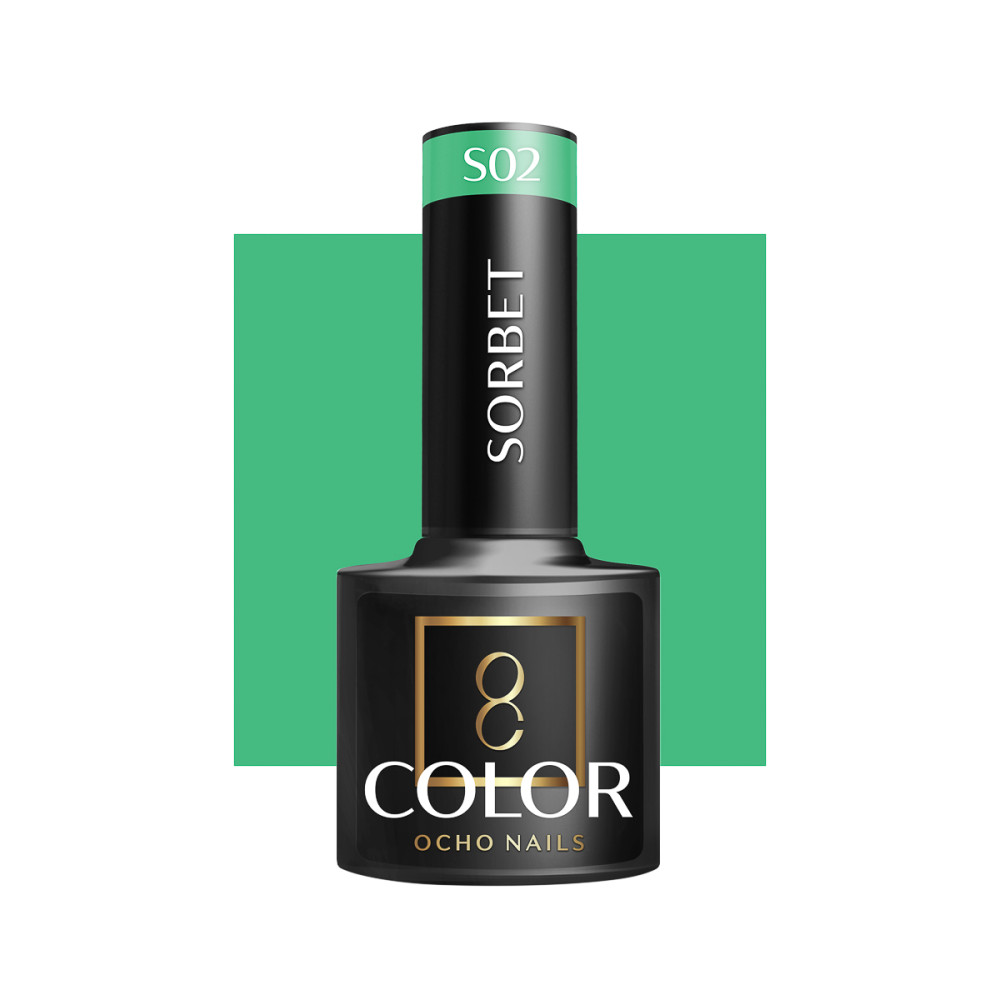 OCHO NAILS Hybrid-Nagellack Sorbet S02 -5 g main product photo