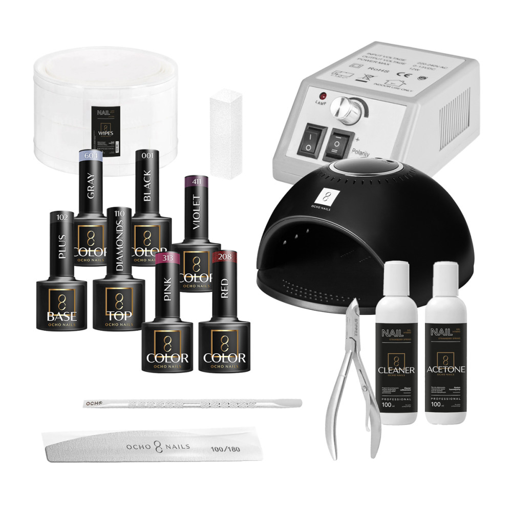 Zestaw startowy hybryd OCHO NAILS 2 main product photo