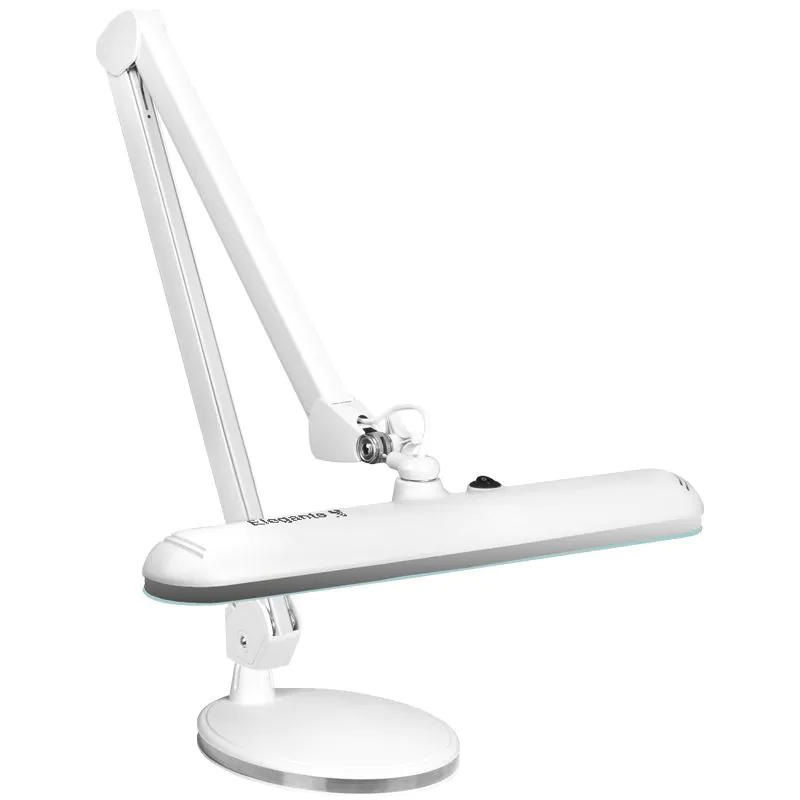 人気の新作 Lampa warsztatowa led Elegante 801-s z podstawką standard white トップス