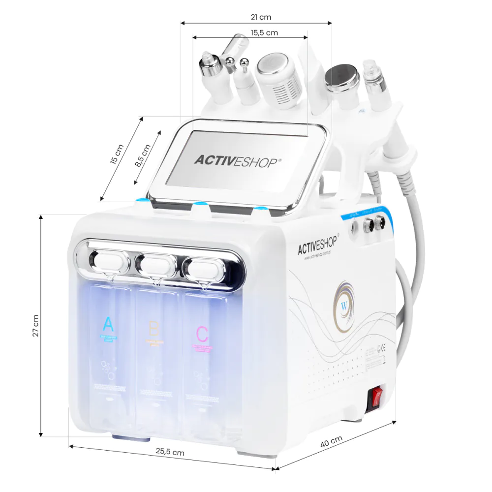 HYCARE HYDROGEN 美容器 HYCARE HYDROGEN 美容器 Hydrogen-Oxygen Facial Machine 6 in 1