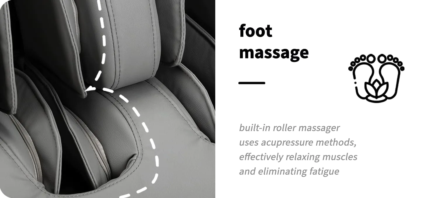 Sakura Standard 801 Massage Chair, Grey Gardj