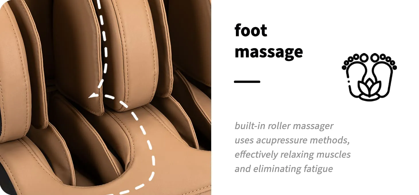 Sakura Standard 801 Massage Chair, Brown 5 Sakura Standard 801 Massage Chair, Brown Gardj