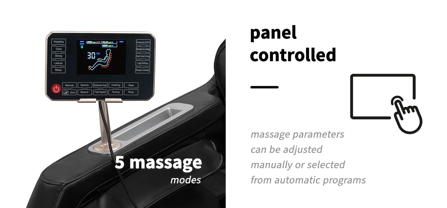 Sakura Prime 101 Massage Chair, Black Gardj