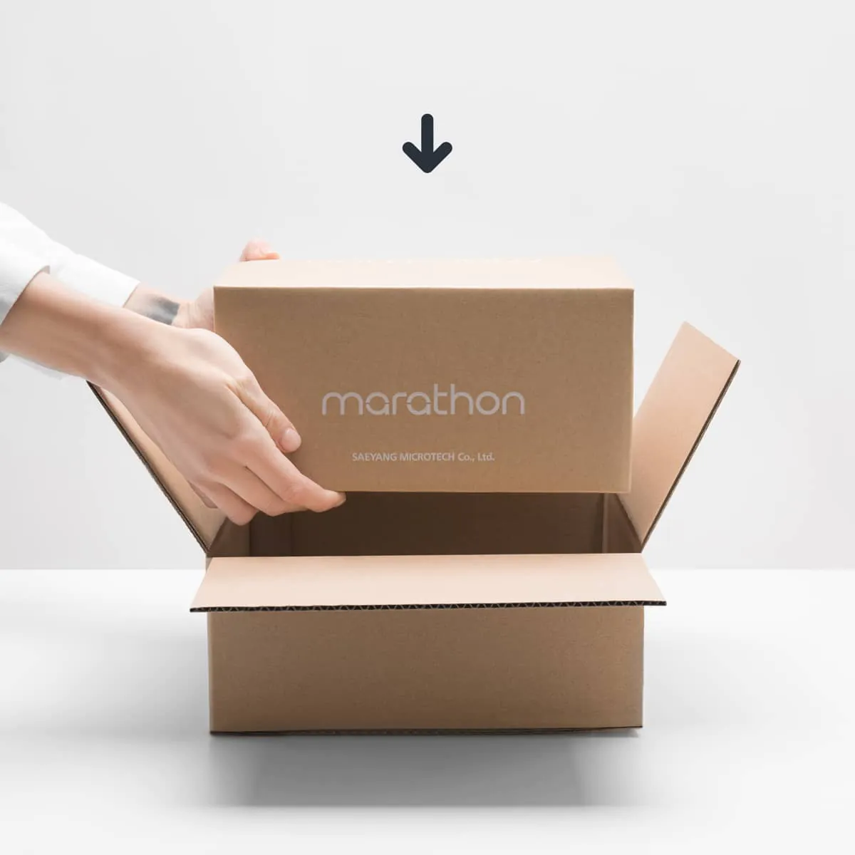 Mise en carton du produit — illustration 1